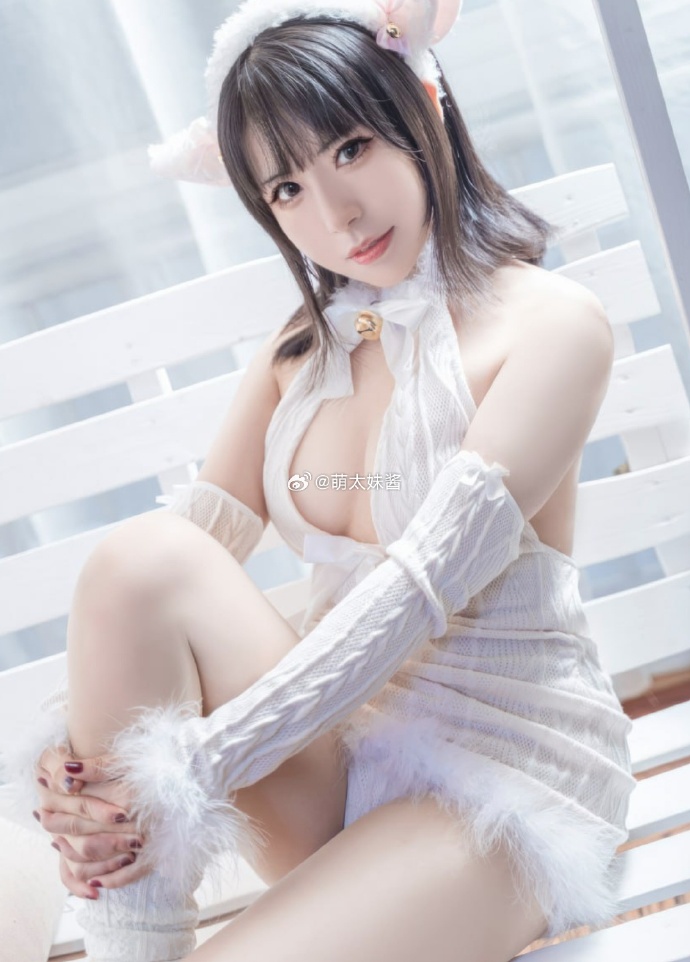 白嫩嫩小绵羊 太美了吧，我都化了！ CosPlay-第2张