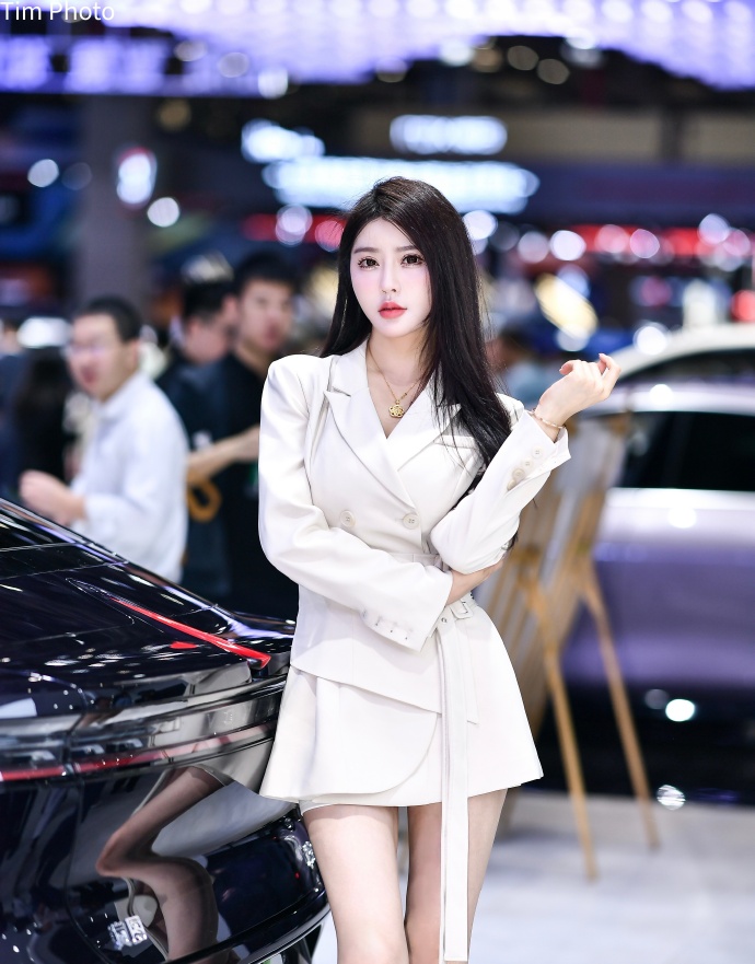 2025上海车展 小云云车模 美女车模-第7张